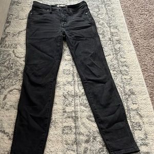 Madewell Black Denim Pants